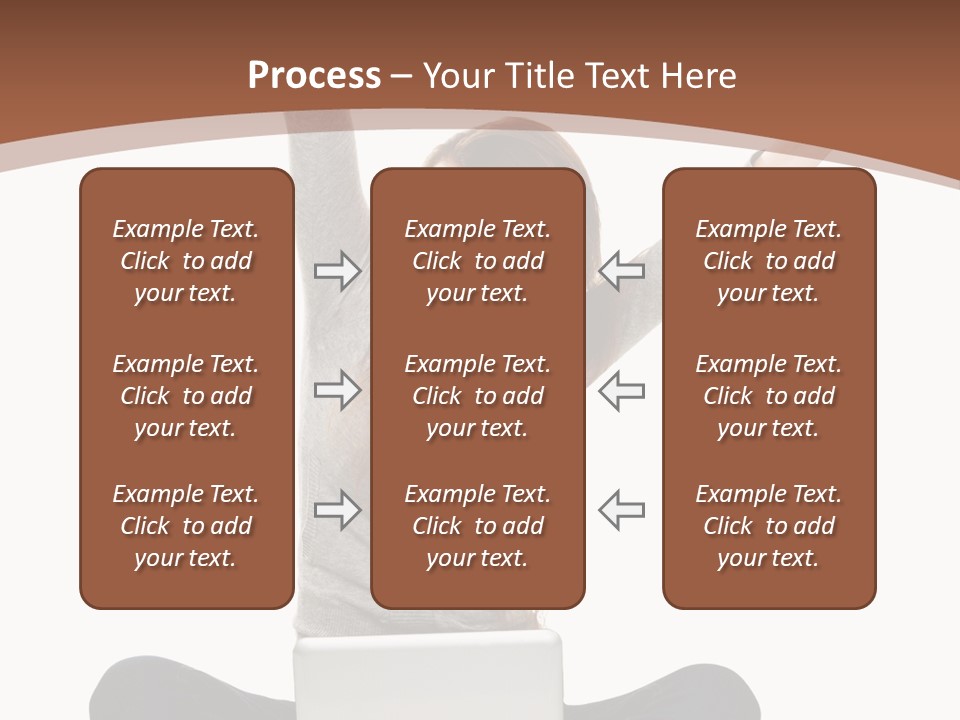 Celebration Cheerful Person PowerPoint Template