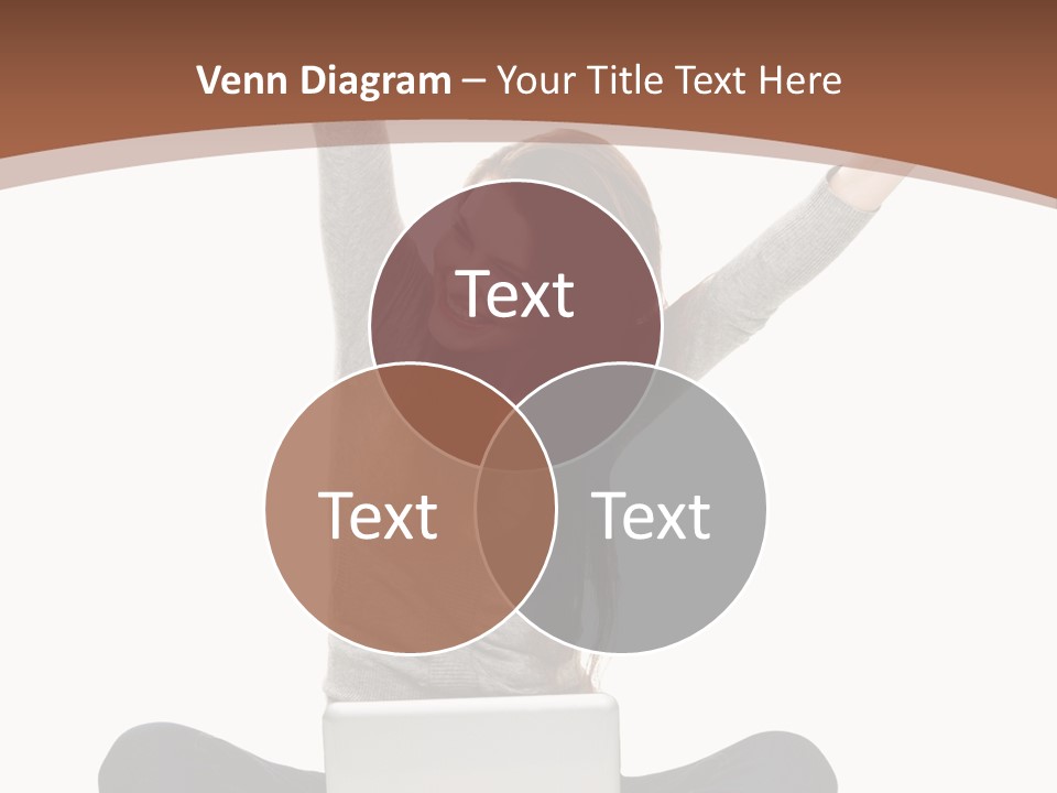 Celebration Cheerful Person PowerPoint Template