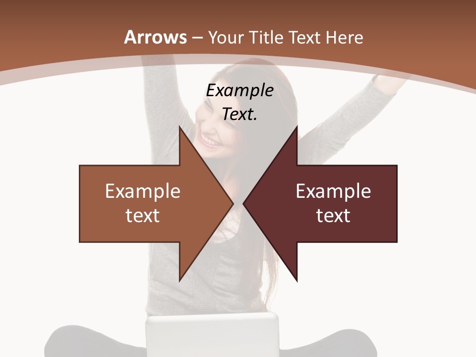 Celebration Cheerful Person PowerPoint Template