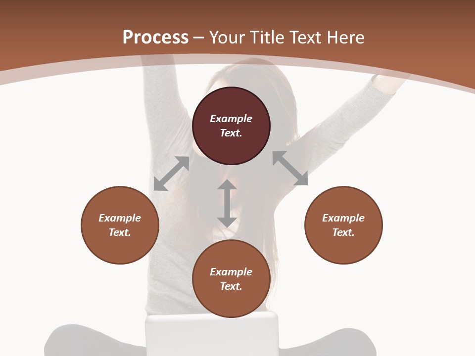 Celebration Cheerful Person PowerPoint Template