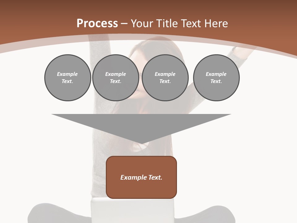 Celebration Cheerful Person PowerPoint Template