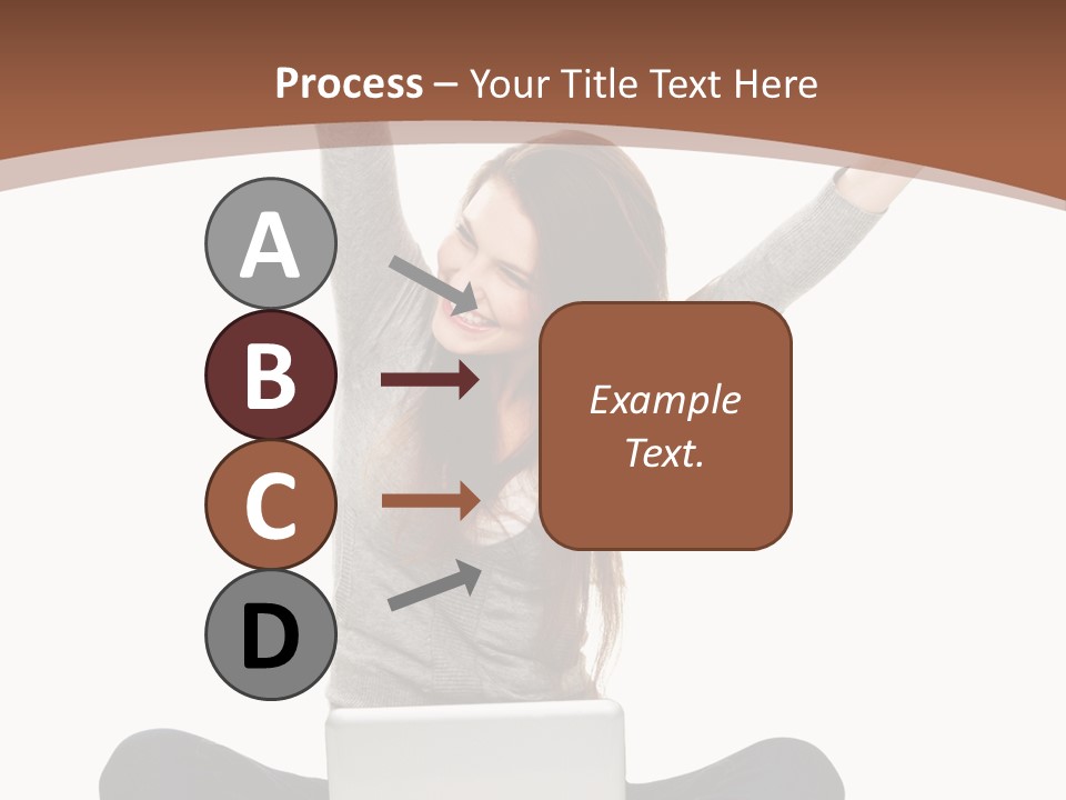 Celebration Cheerful Person PowerPoint Template