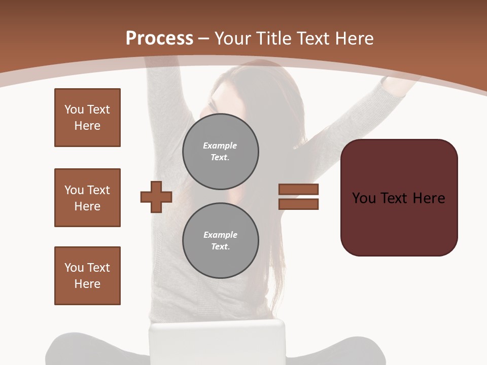 Celebration Cheerful Person PowerPoint Template