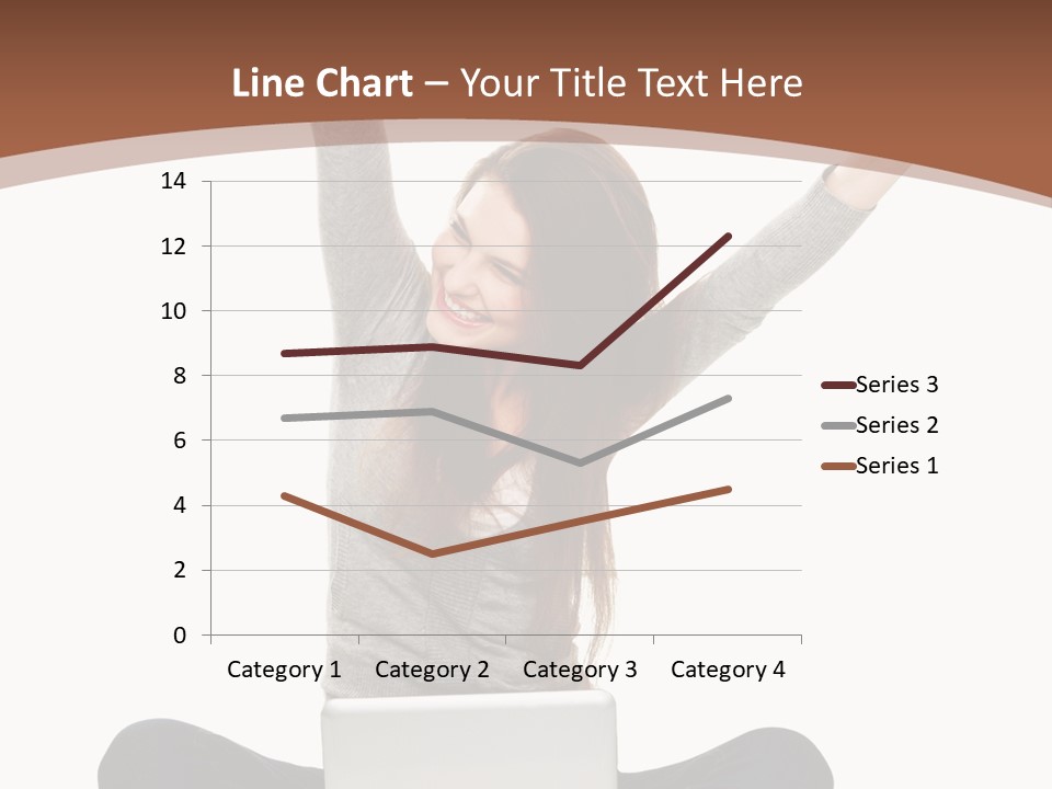 Celebration Cheerful Person PowerPoint Template