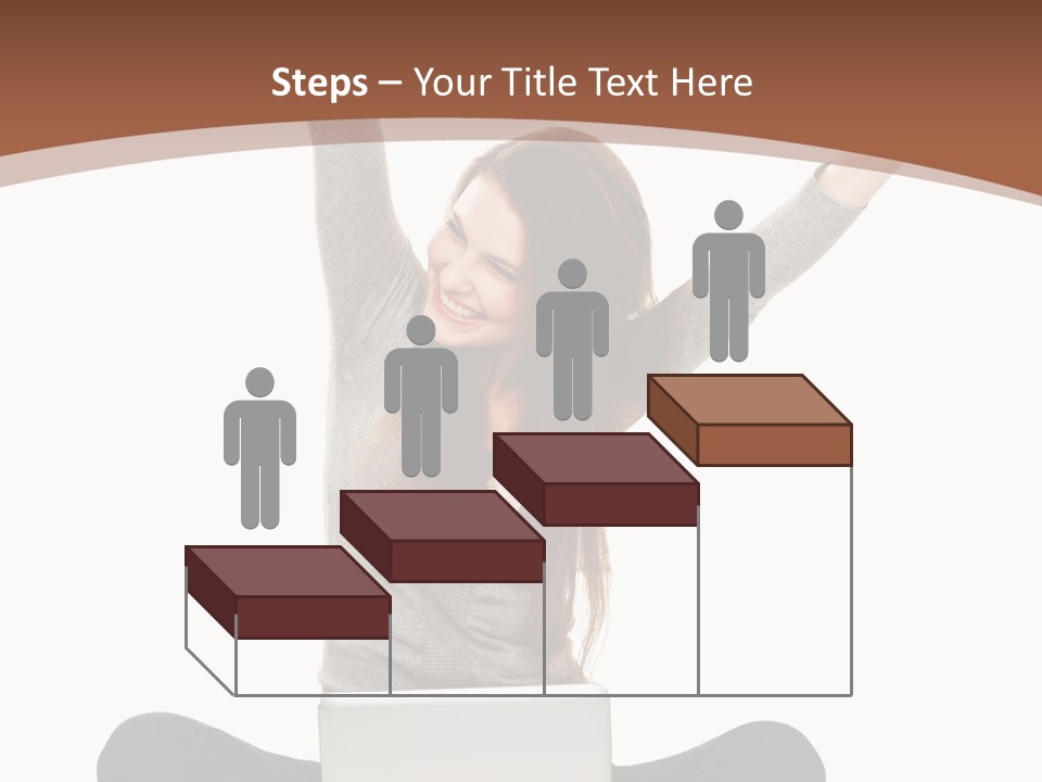 Celebration Cheerful Person PowerPoint Template