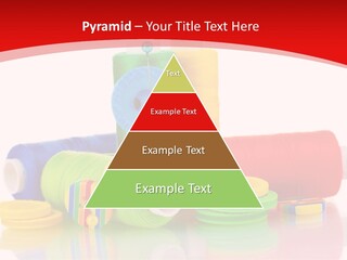 Roll Embroidery Object PowerPoint Template