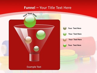 Roll Embroidery Object PowerPoint Template