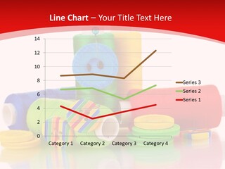 Roll Embroidery Object PowerPoint Template