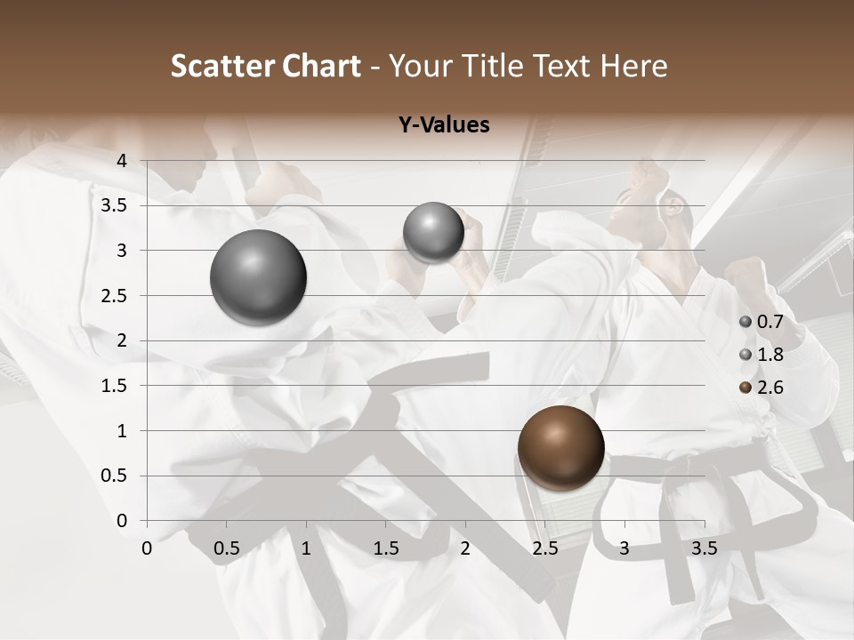 Exercise Foot Karate PowerPoint Template