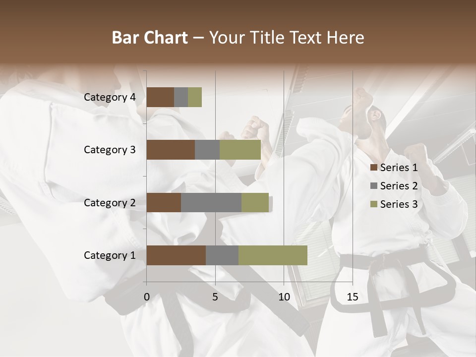 Exercise Foot Karate PowerPoint Template