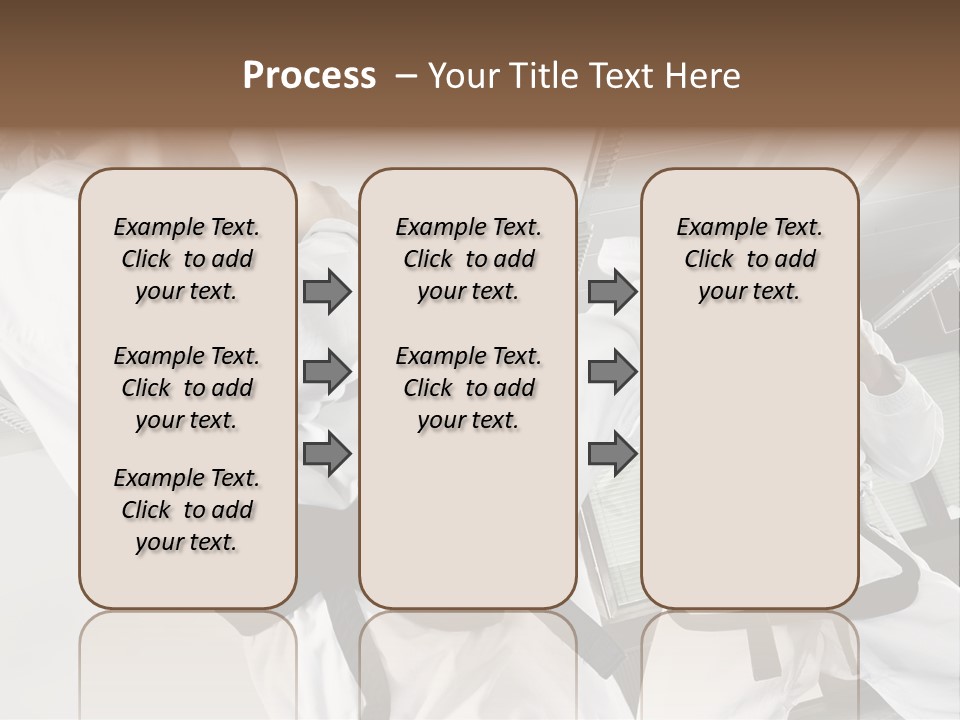 Exercise Foot Karate PowerPoint Template