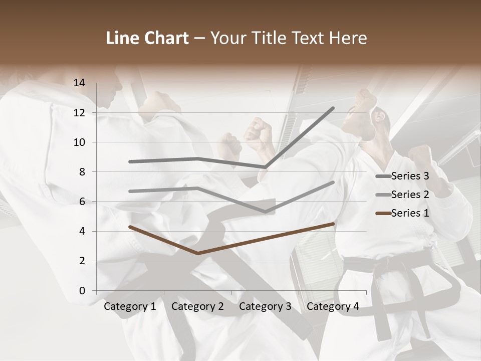 Exercise Foot Karate PowerPoint Template