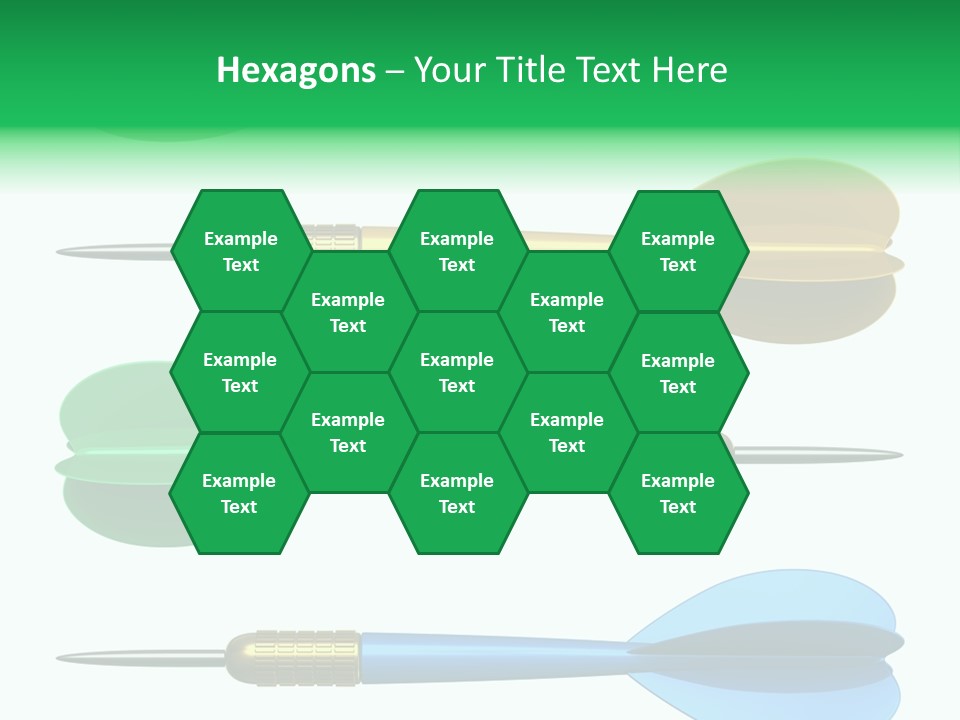 Challenge White Center PowerPoint Template