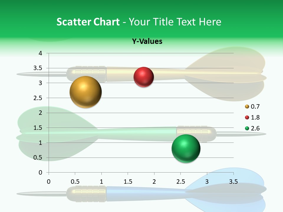 Challenge White Center PowerPoint Template