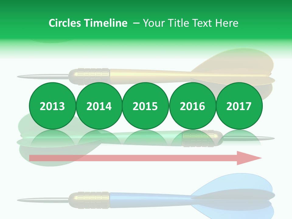 Challenge White Center PowerPoint Template