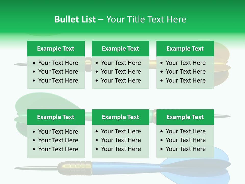 Challenge White Center PowerPoint Template