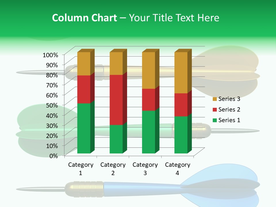 Challenge White Center PowerPoint Template