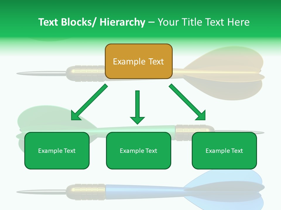 Challenge White Center PowerPoint Template