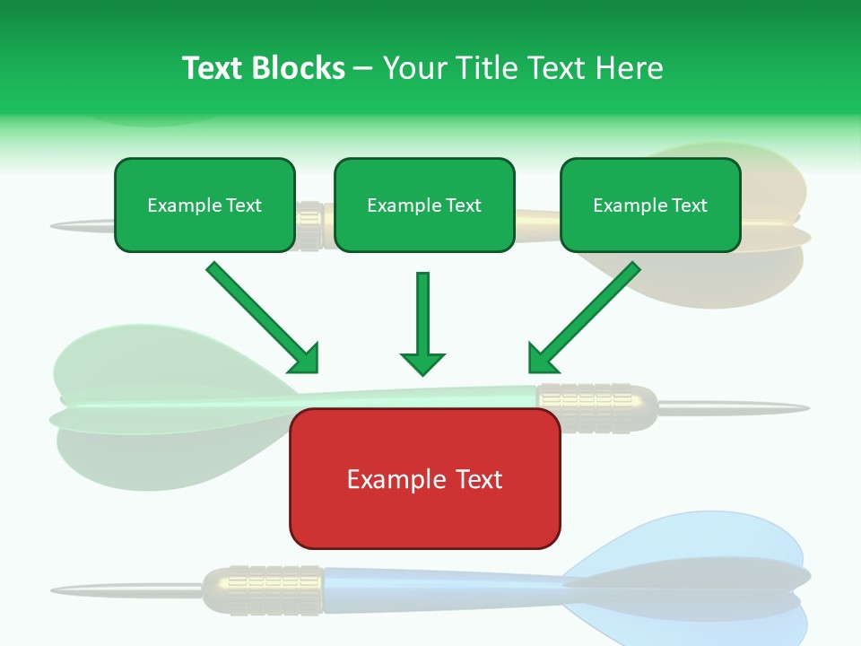 Challenge White Center PowerPoint Template