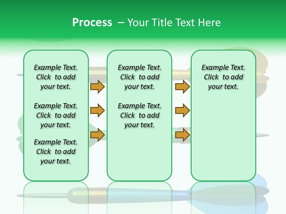 Challenge White Center PowerPoint Template