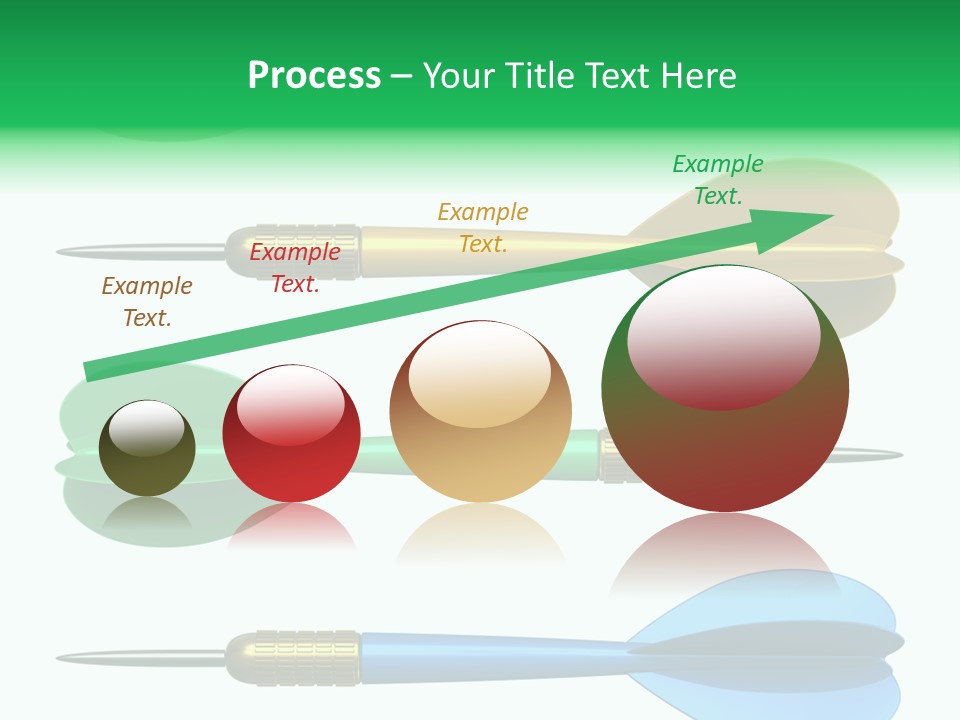 Challenge White Center PowerPoint Template