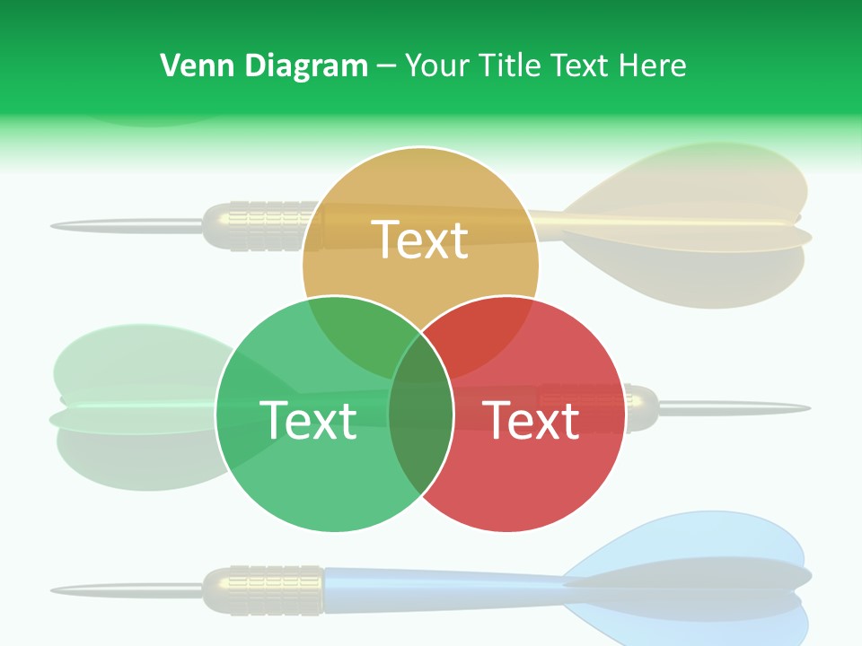 Challenge White Center PowerPoint Template