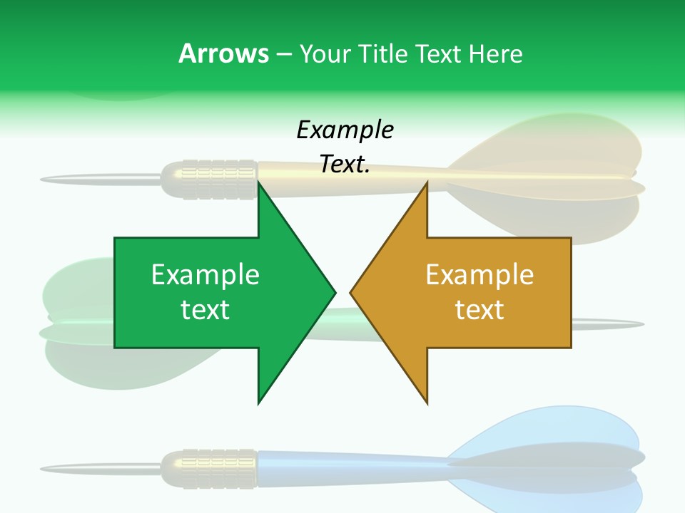 Challenge White Center PowerPoint Template