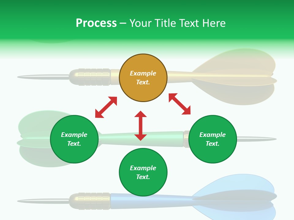 Challenge White Center PowerPoint Template