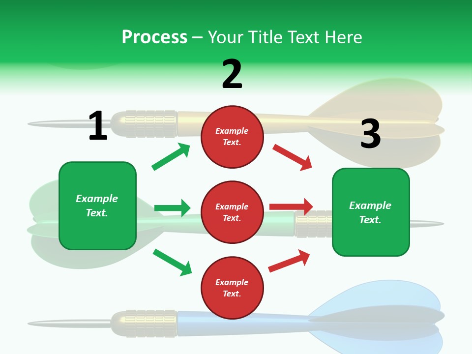 Challenge White Center PowerPoint Template
