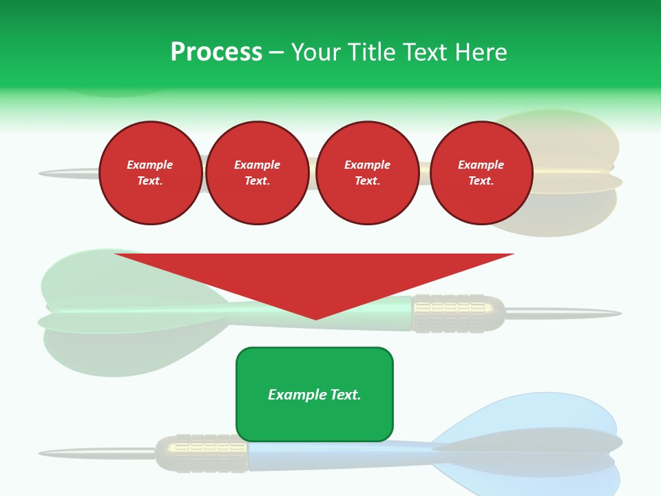 Challenge White Center PowerPoint Template