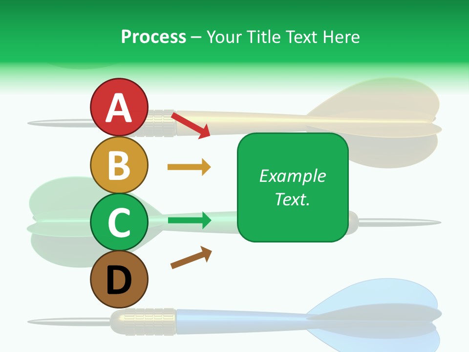 Challenge White Center PowerPoint Template