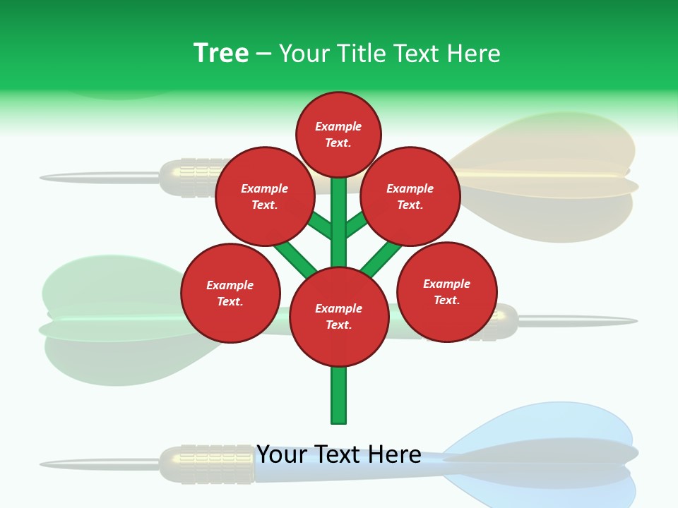 Challenge White Center PowerPoint Template