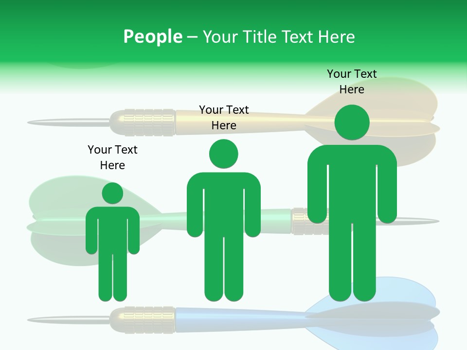 Challenge White Center PowerPoint Template