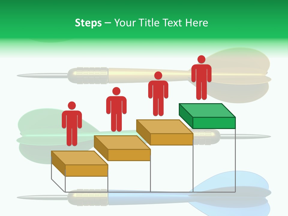 Challenge White Center PowerPoint Template