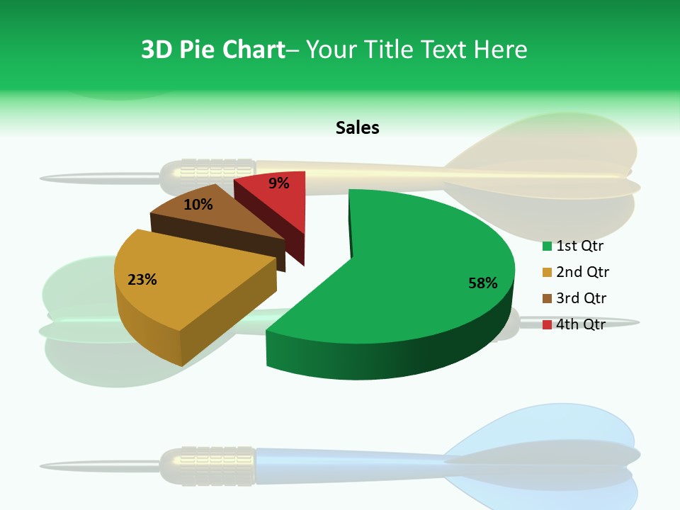 Challenge White Center PowerPoint Template