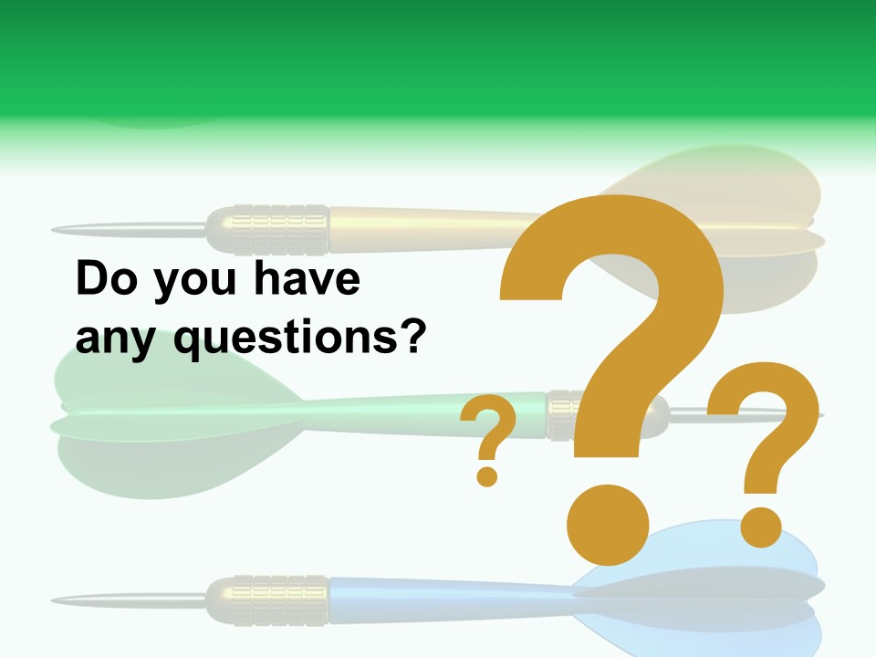 Challenge White Center PowerPoint Template