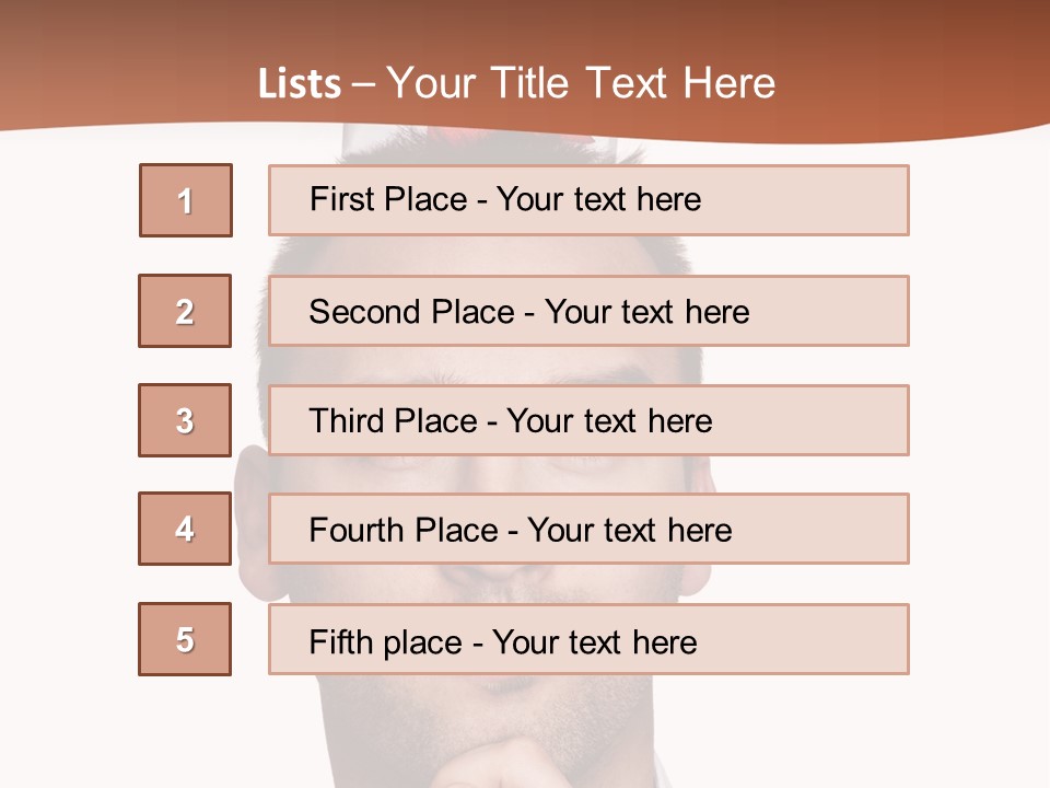 Give Shirt Red PowerPoint Template