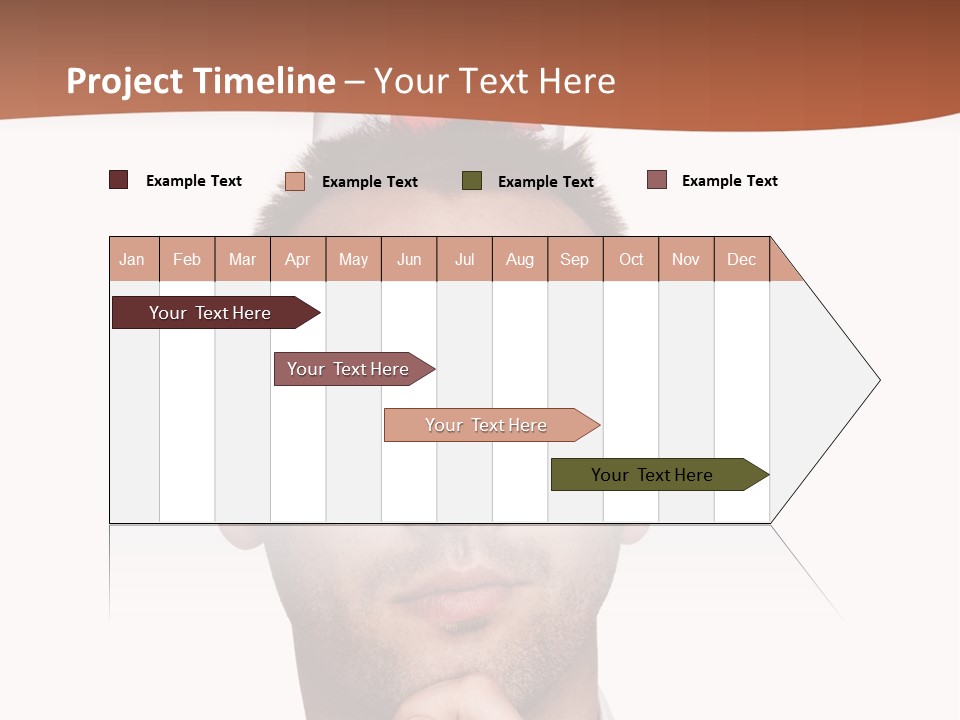 Give Shirt Red PowerPoint Template