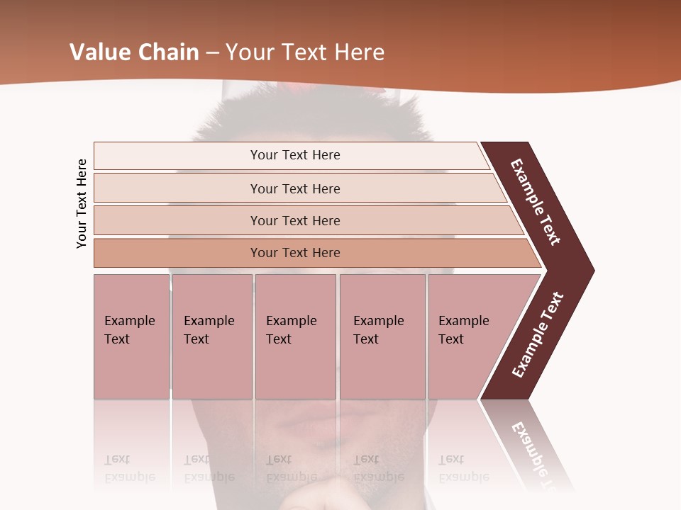 Give Shirt Red PowerPoint Template