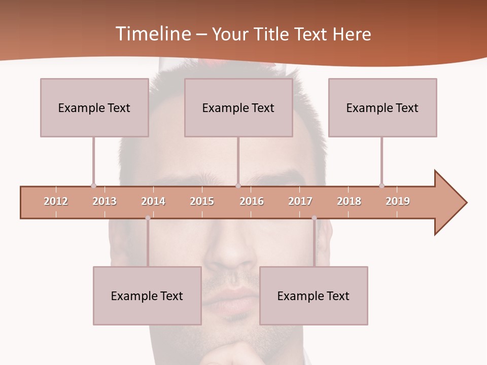 Give Shirt Red PowerPoint Template
