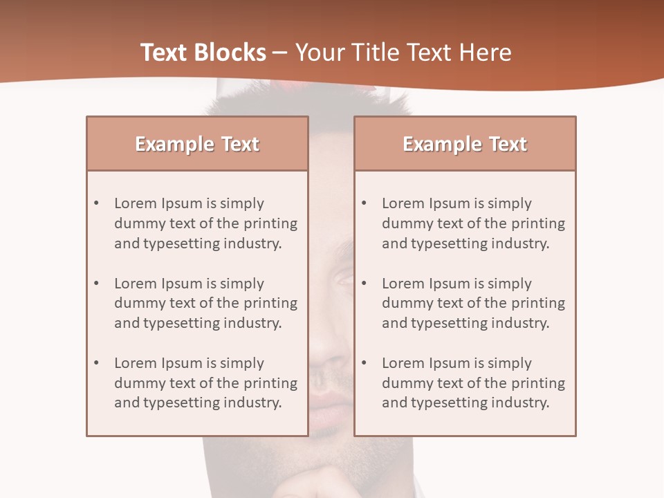 Give Shirt Red PowerPoint Template