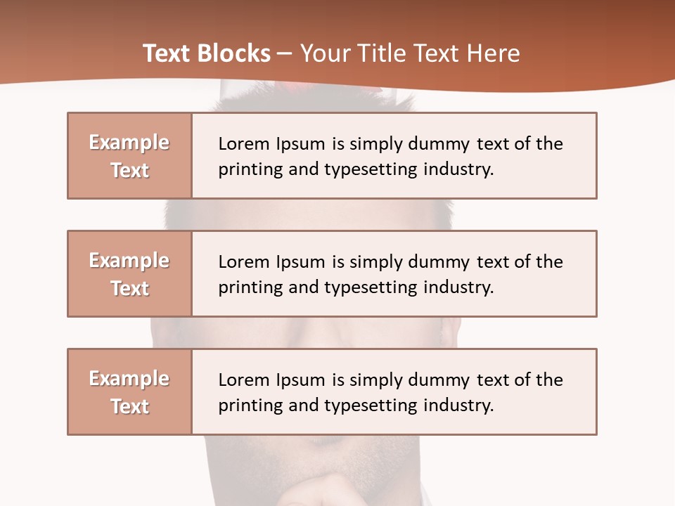 Give Shirt Red PowerPoint Template