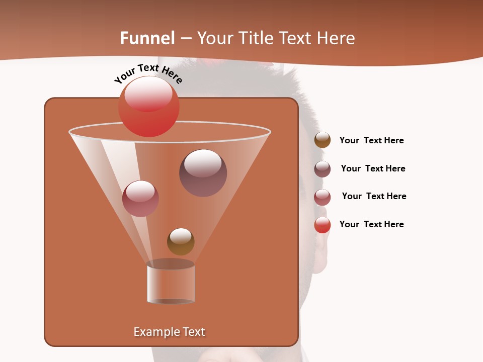 Give Shirt Red PowerPoint Template