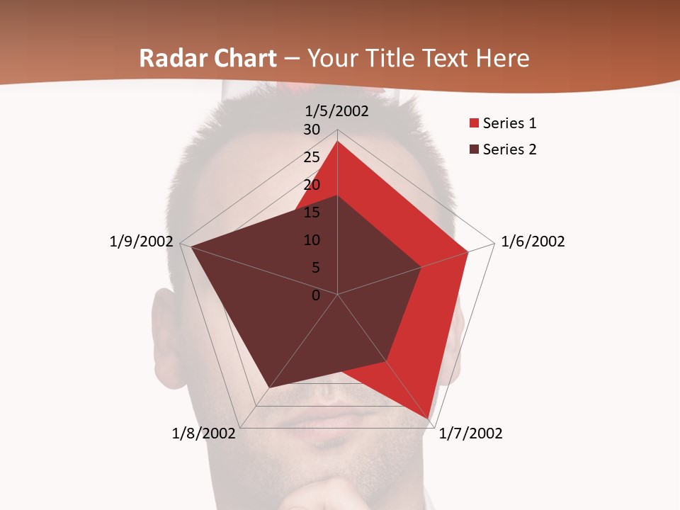 Give Shirt Red PowerPoint Template