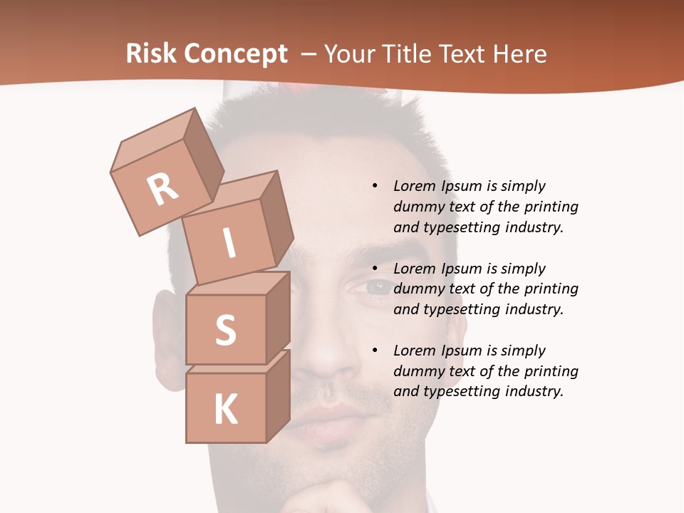 Give Shirt Red PowerPoint Template