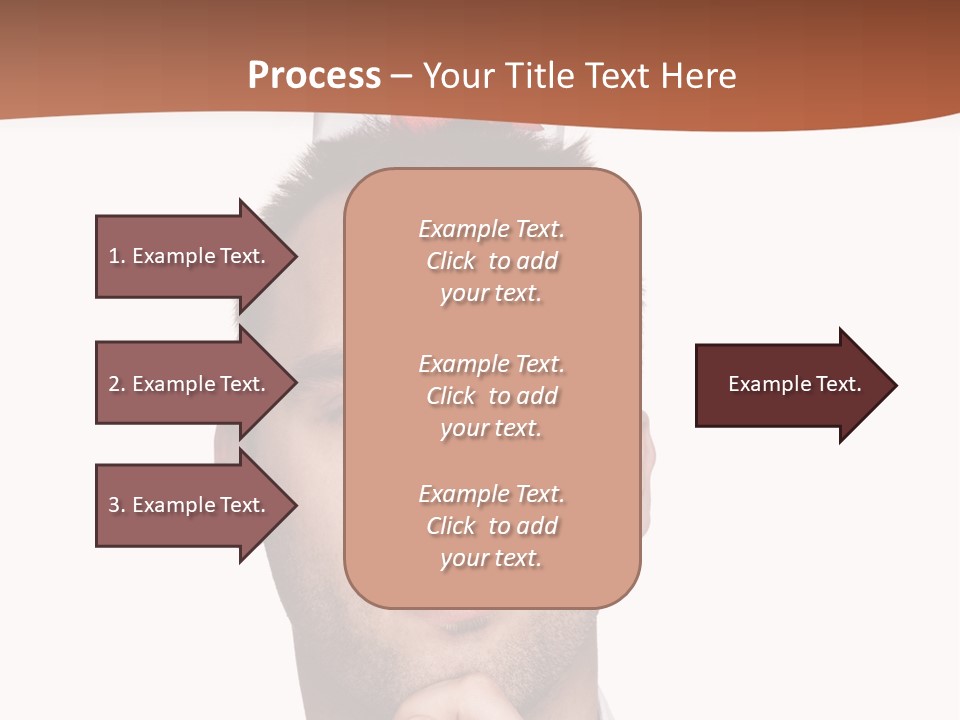 Give Shirt Red PowerPoint Template