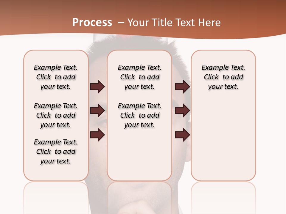 Give Shirt Red PowerPoint Template