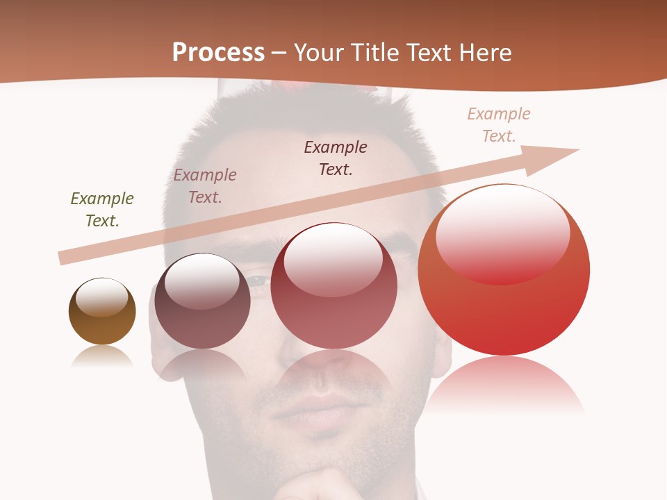 Give Shirt Red PowerPoint Template