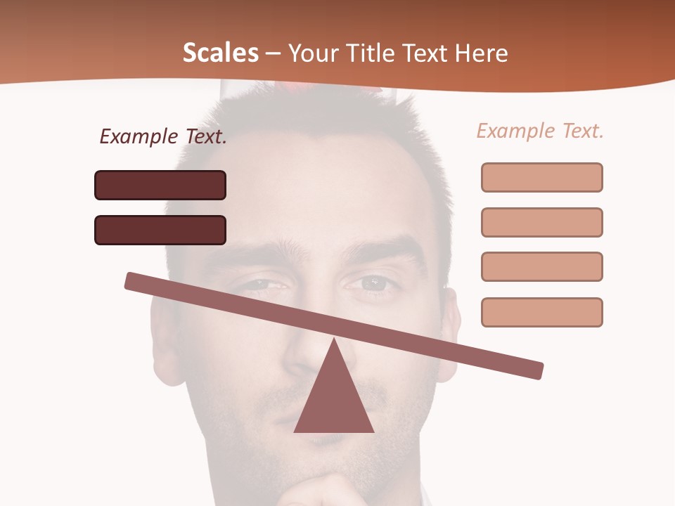 Give Shirt Red PowerPoint Template