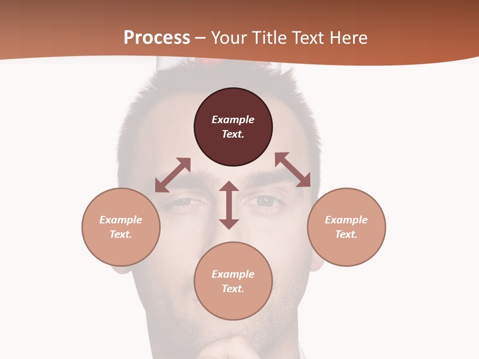 Give Shirt Red PowerPoint Template